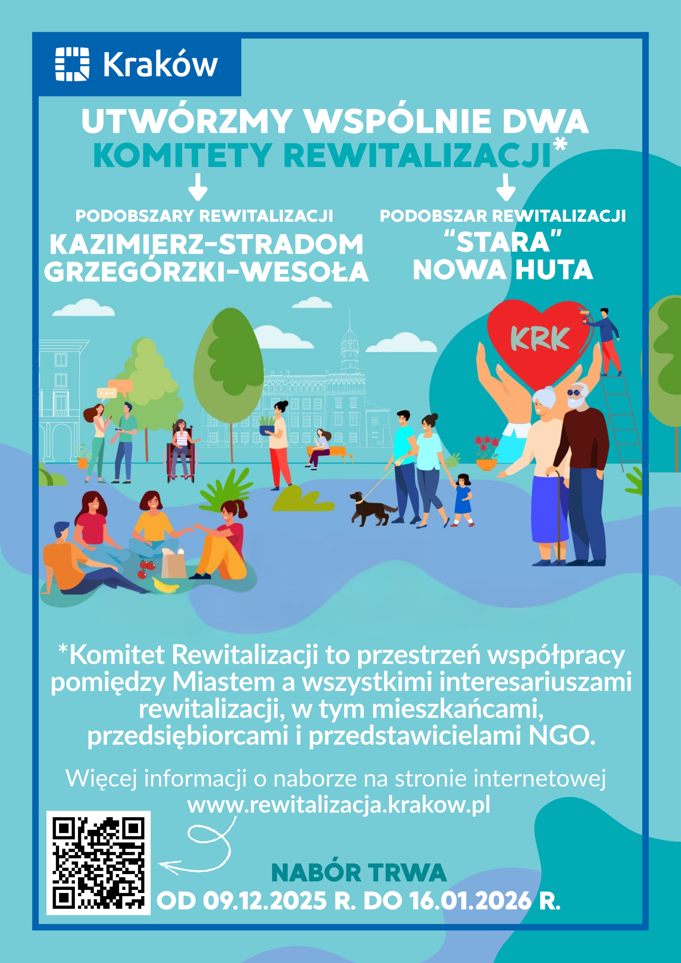 Ruszył nabór kandydatów na członków Komitetów Rewitalizacji