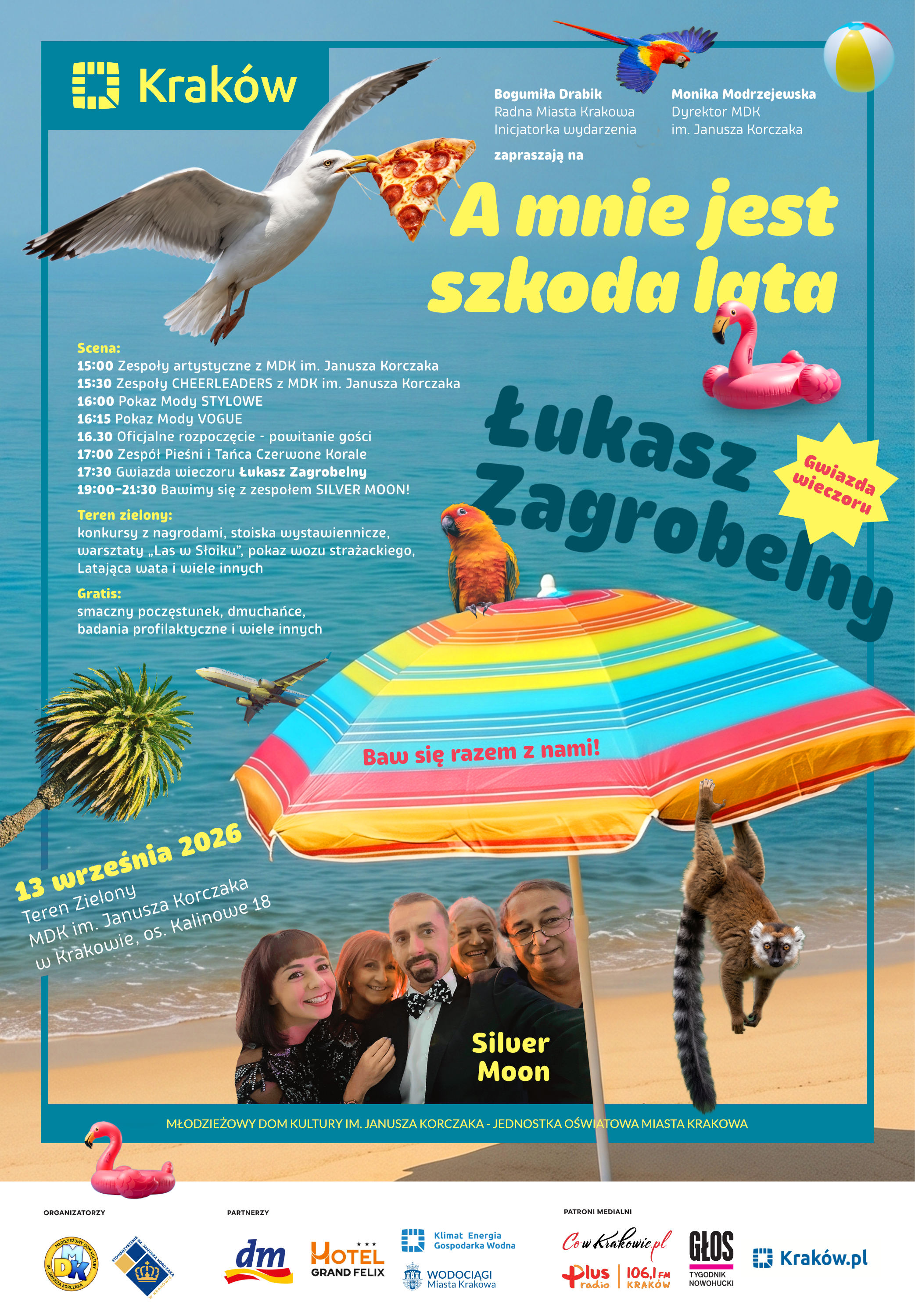 Plakat: A mnie jest szkoda lata