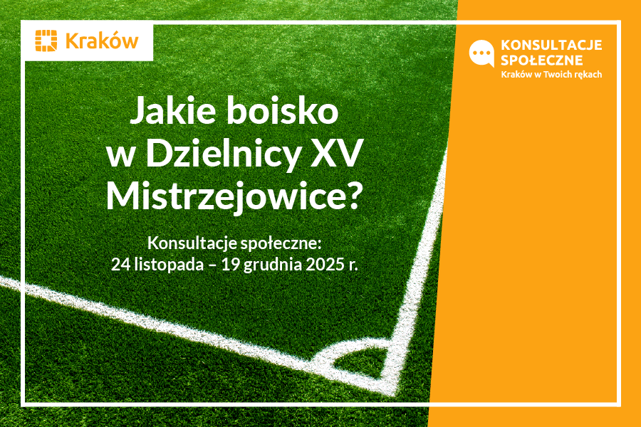 Wyniki konsultacji społecznych w sprawie budowy boiska piłkarskiego, pełnowymiarowego, w Mistrzejowicach.   